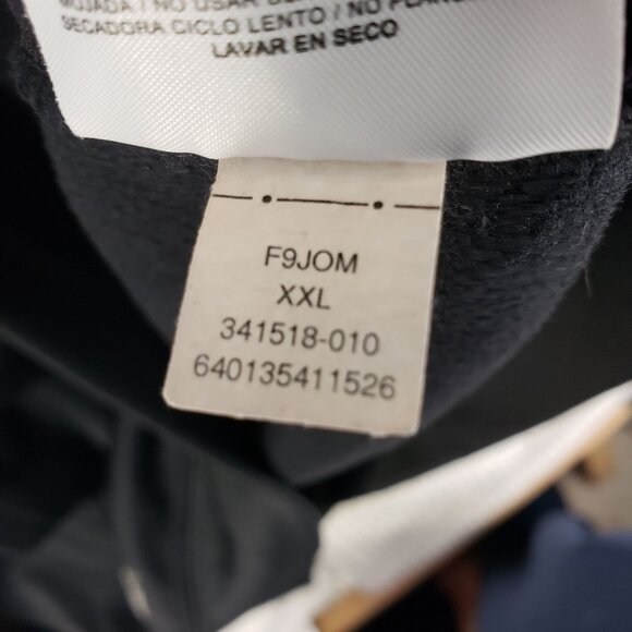 Nike Mens Black & Gray Pullover Hoodie Drawstring Hood & Kangaroo Pocket XXL - Picture 9 of 9